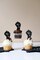 Black Glitter Fist Cupcake Toppers